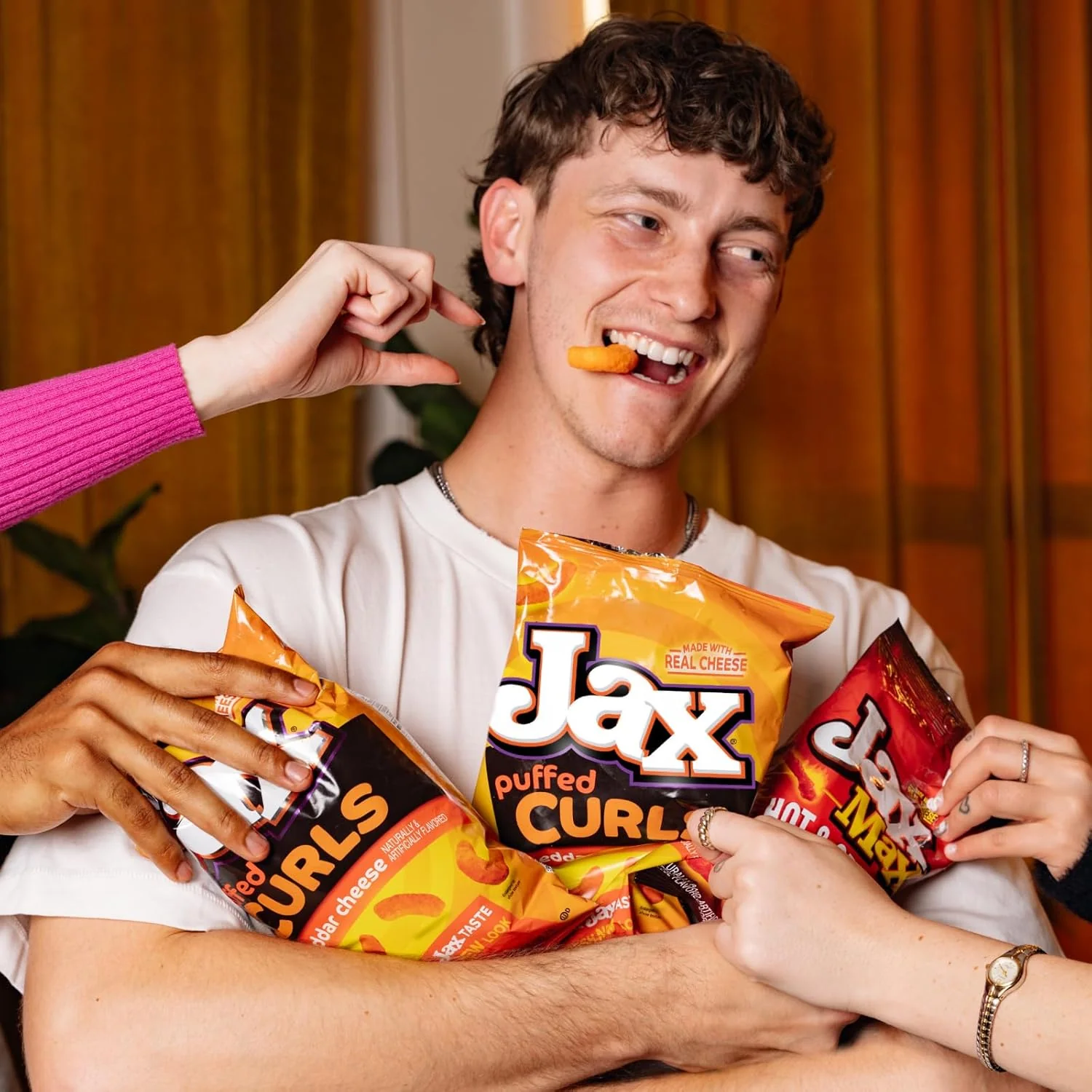 Bachman® Jax Halloween Cheese Curls – 18 Treat Bags (0.65 oz Bags), 2pk - Image 6