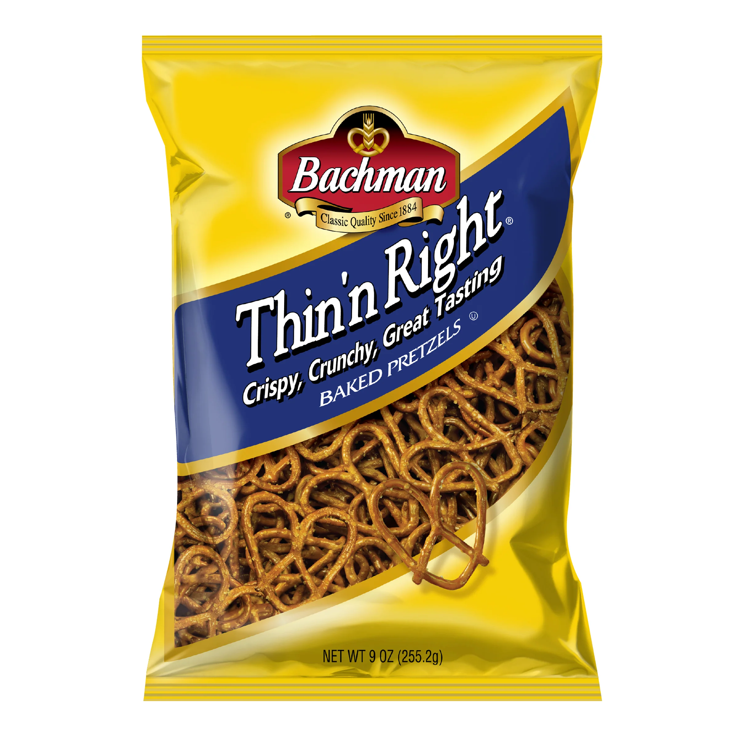 Bachman Thin 'N Right Pretzels 9 oz