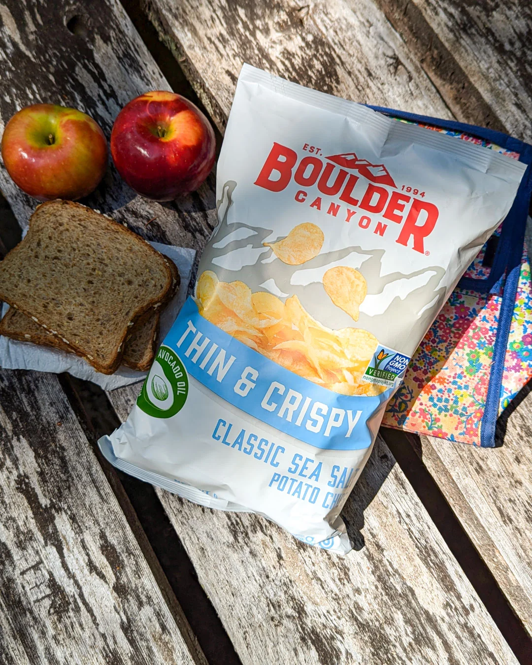 Boulder Canyon Potato Chips Thin & Crispy Avocado Oil Classic Sea Salt - Image 3