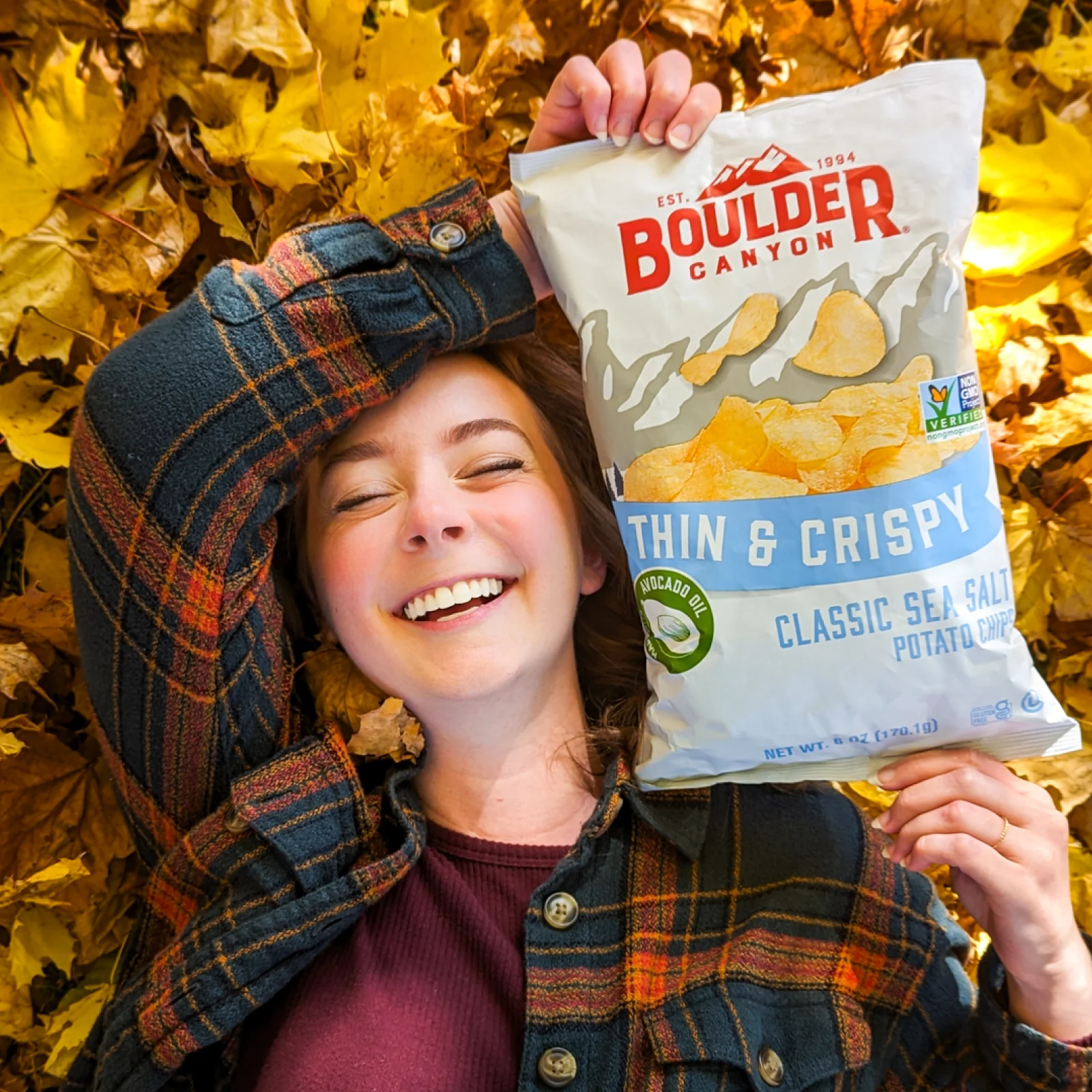 Boulder Canyon Potato Chips Thin & Crispy Avocado Oil Classic Sea Salt - Image 6