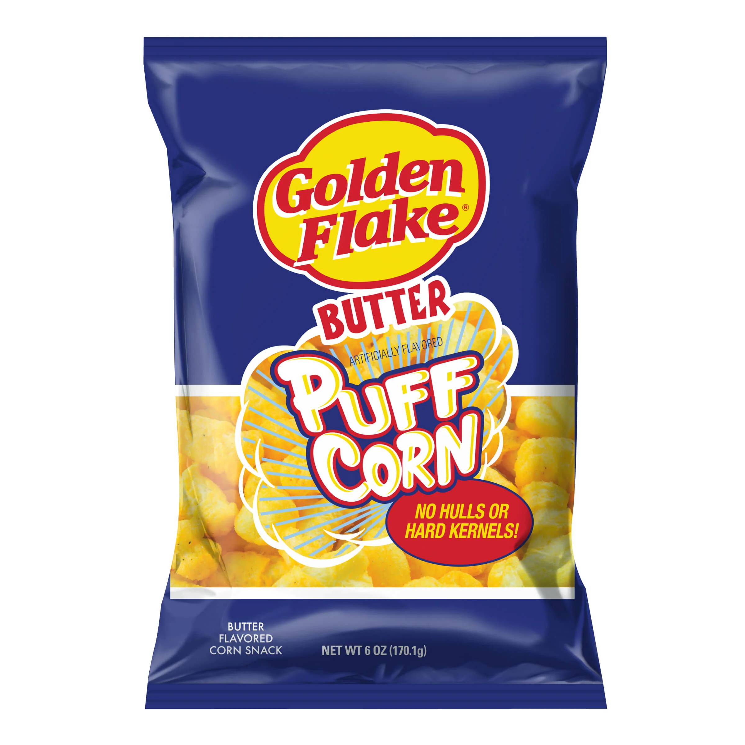Golden Flake Butter Puff Corn 6 oz.