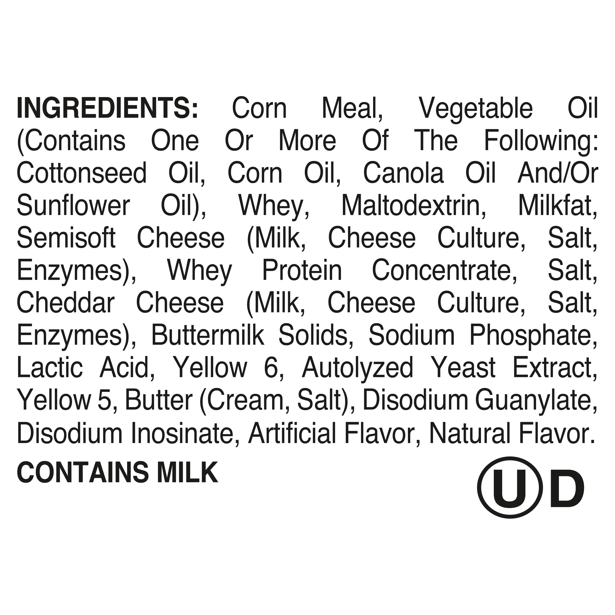 Utz Cheddar Cheese Curls, 1 oz Bag - Image 4