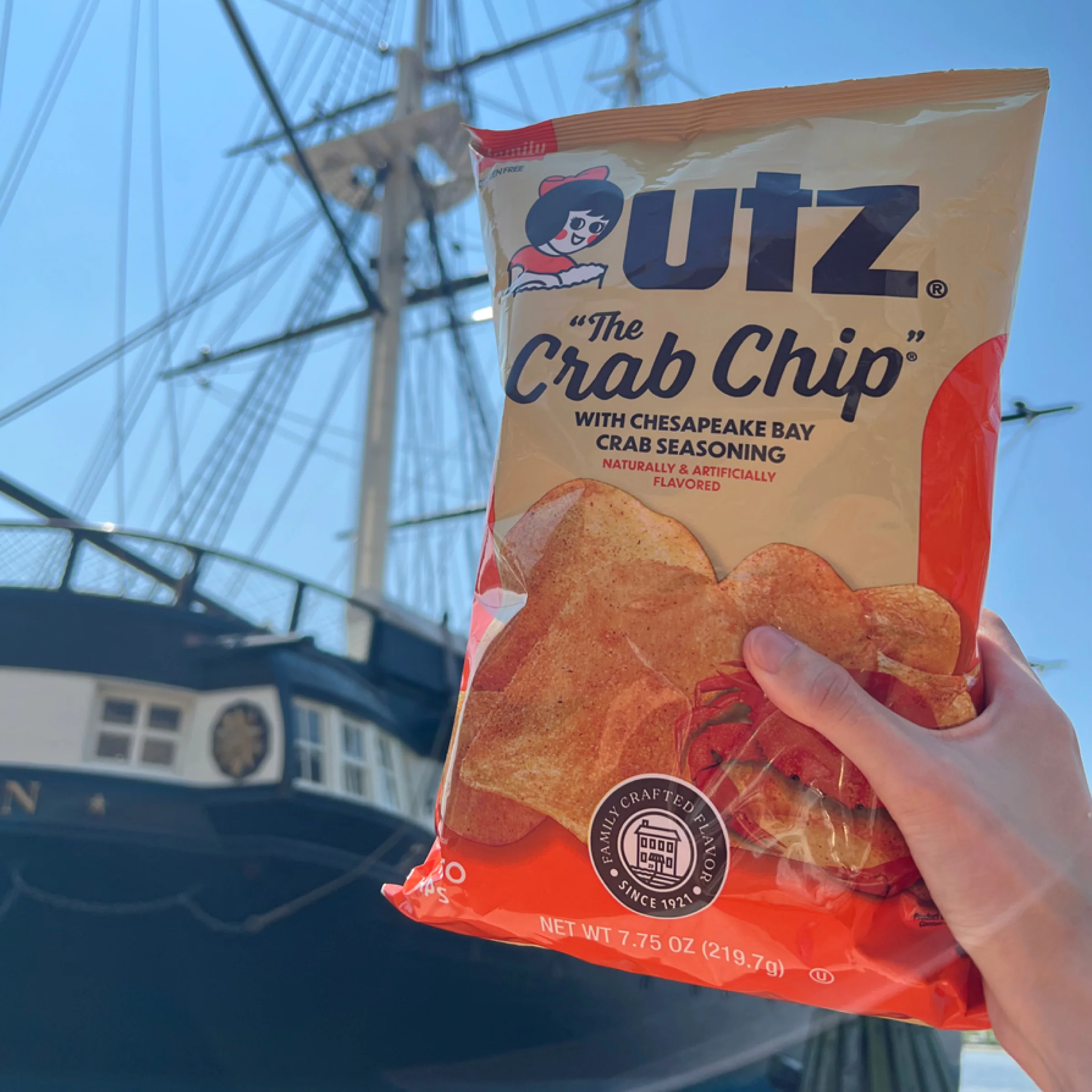 Utz Crab Potato Chips - Image 4