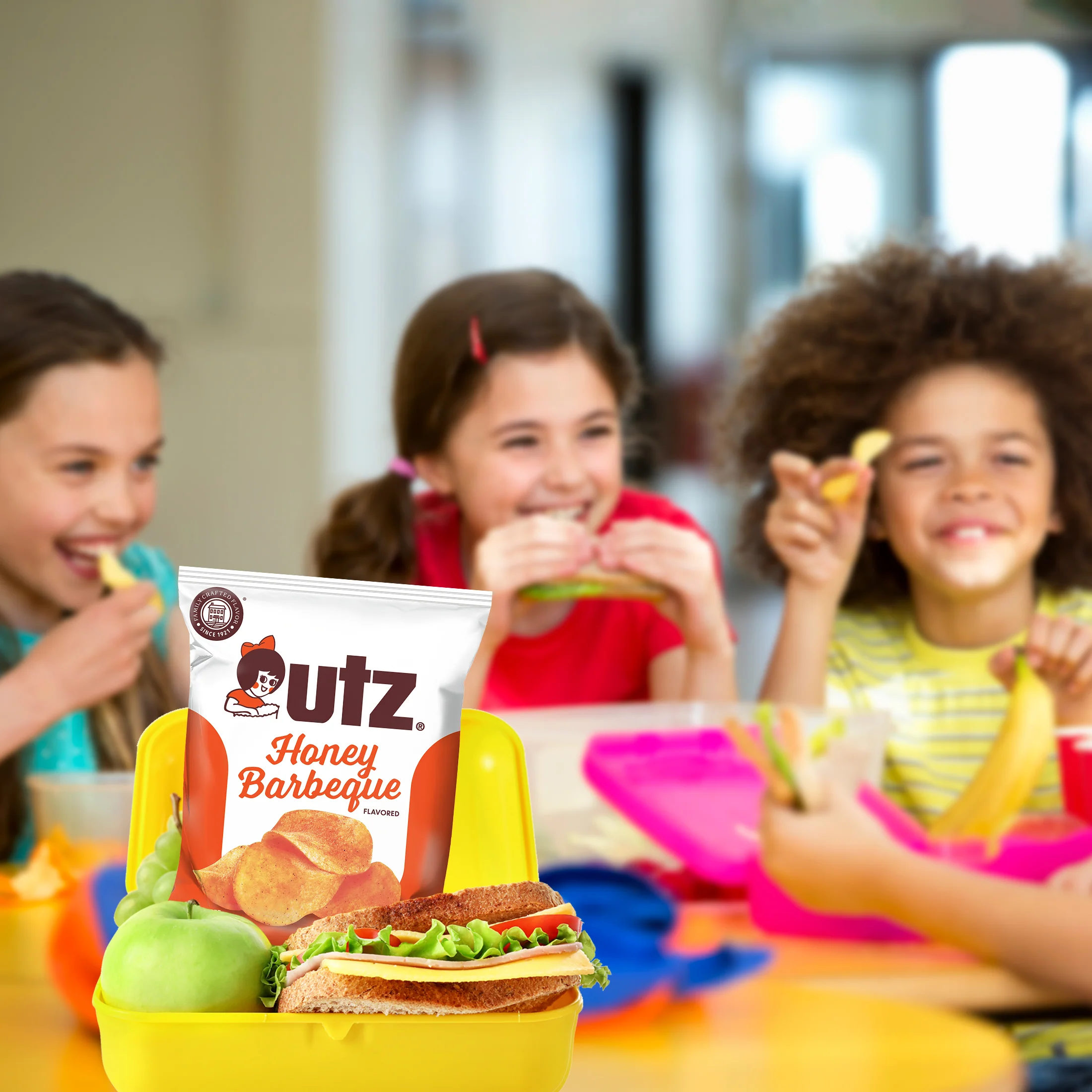Utz Honey Barbeque Potato Chips - Image 4