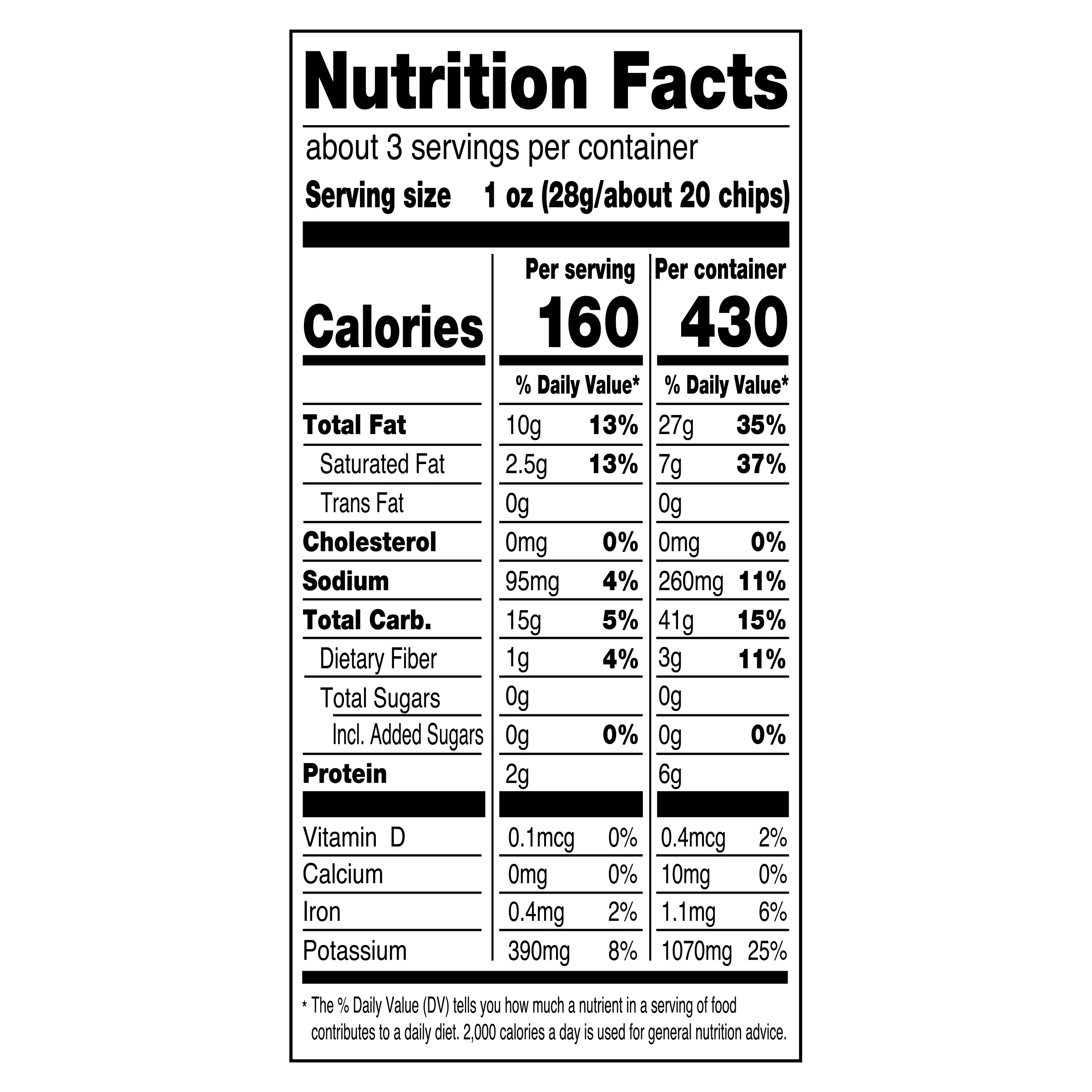 Utz Original Potato Chips, 2.75 oz Bag - Image 7