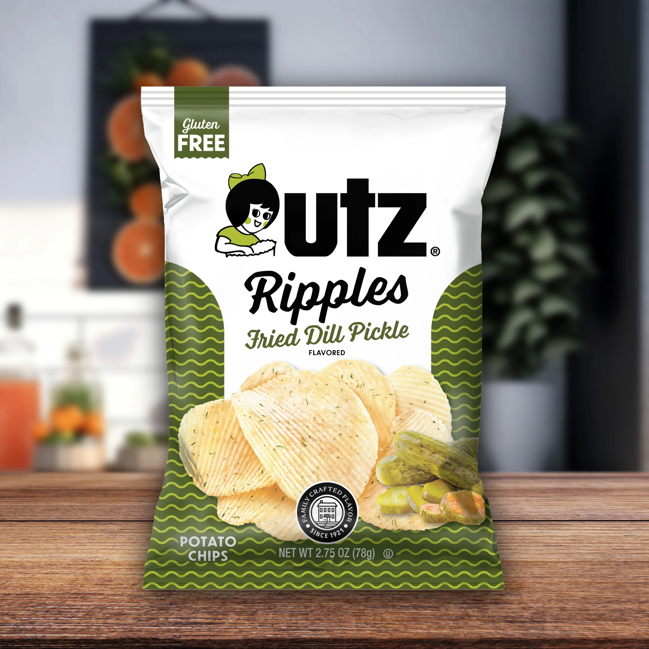 Utz Dill Pickle Potato Chips - Image 4