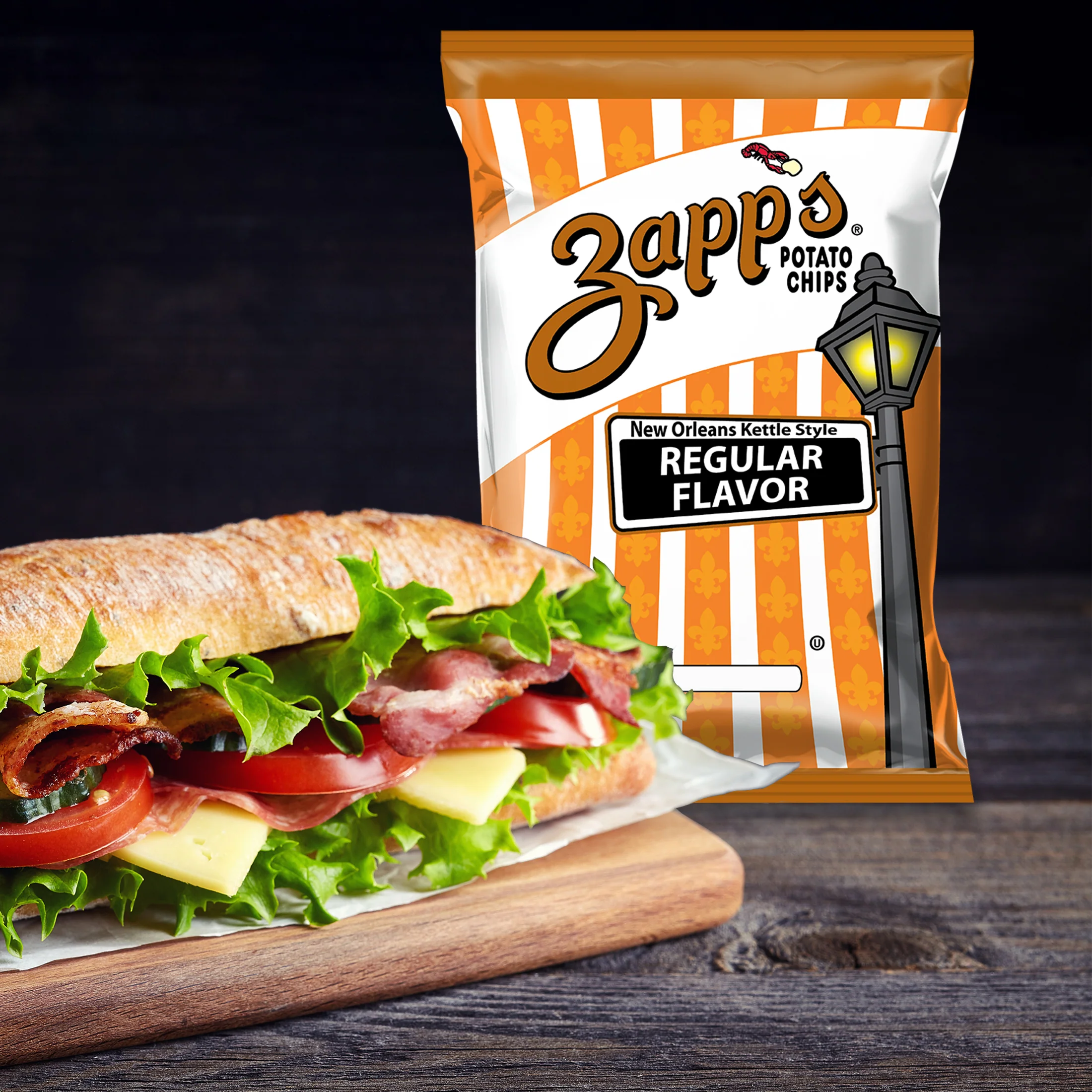 Zapp's Kettle Potato Chips Regular 2 oz. - Image 2