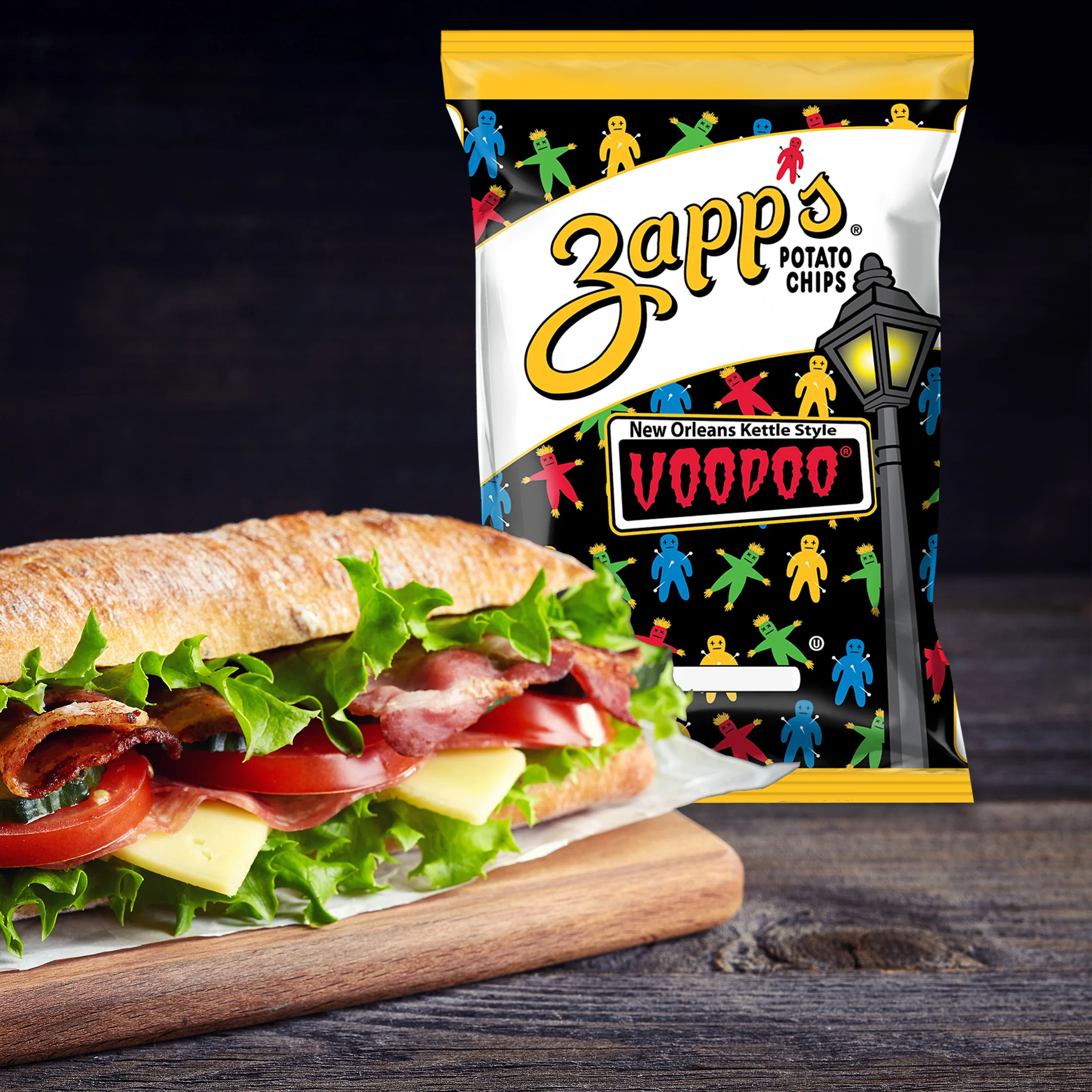Zapp's Kettle Potato Chips Voodoo 2 oz. - Image 3