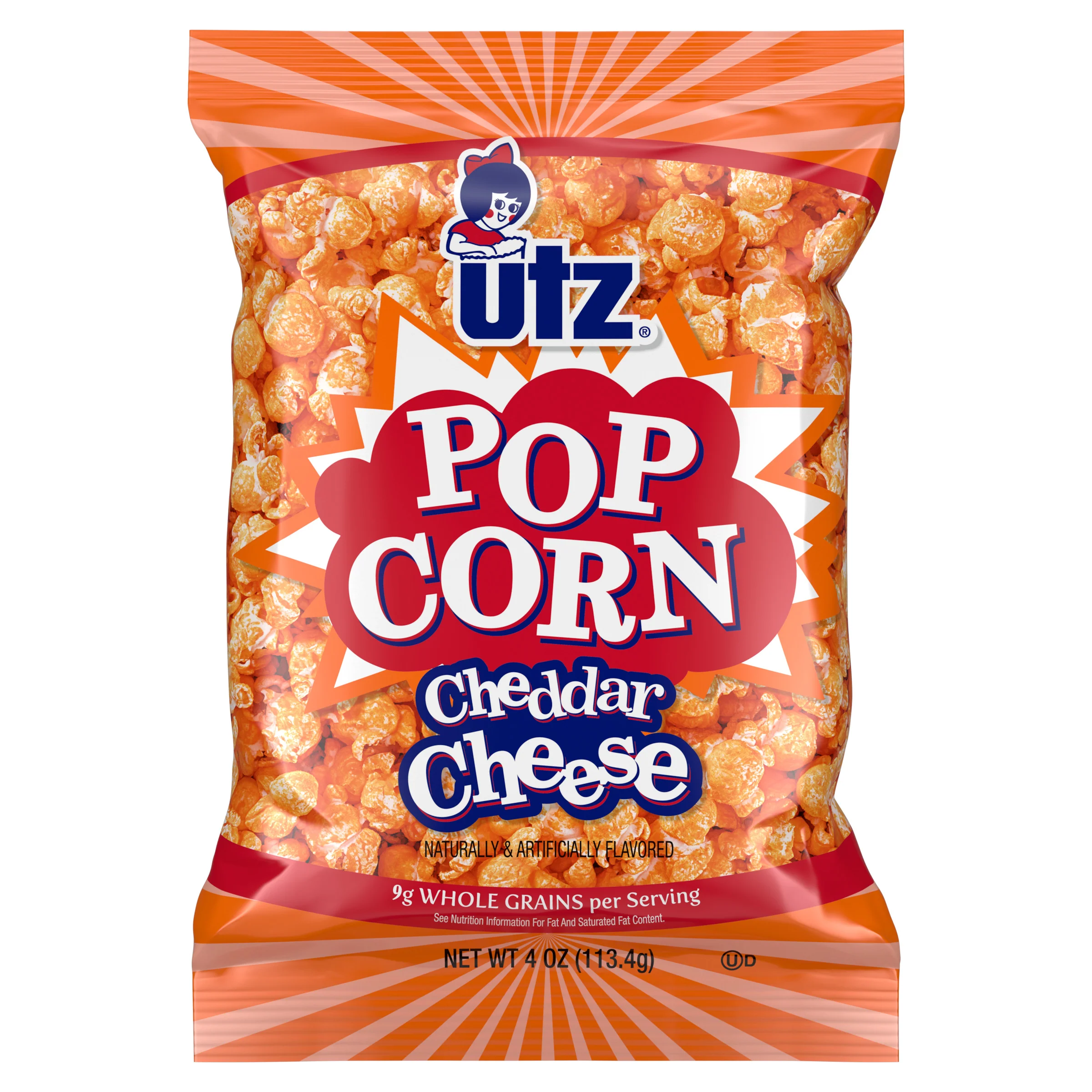 Utz Popcorn Cheddar Cheese - Image 10