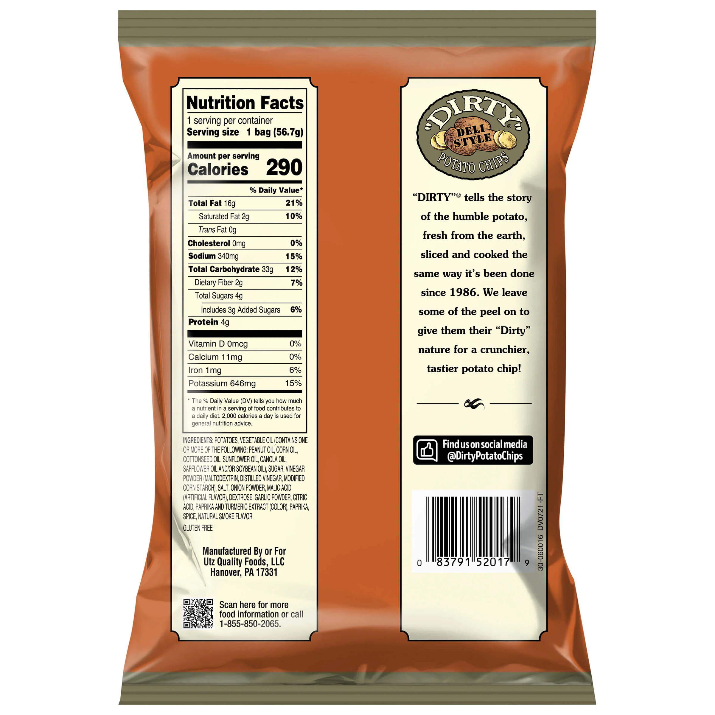 Dirty Kettle Style Potato Chips Funky Fusion - Image 6