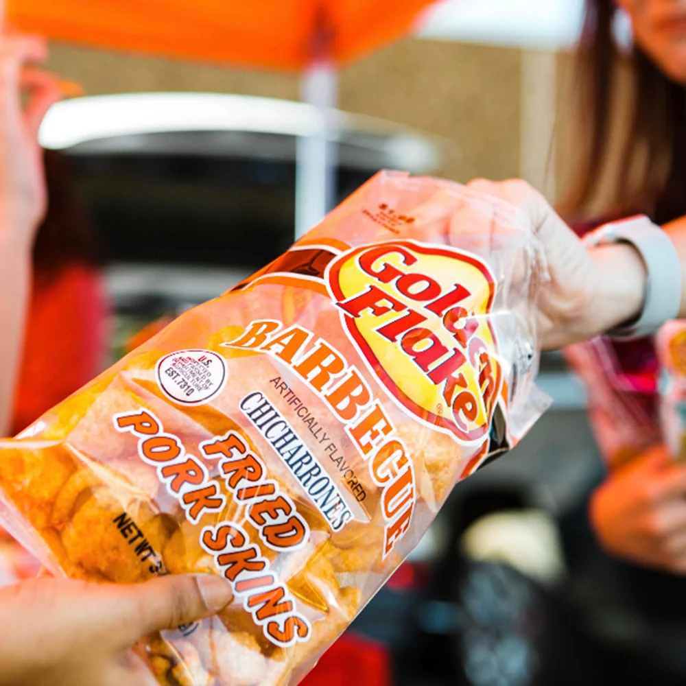 Golden Flake Barbecue Fried Pork Skins - Image 3