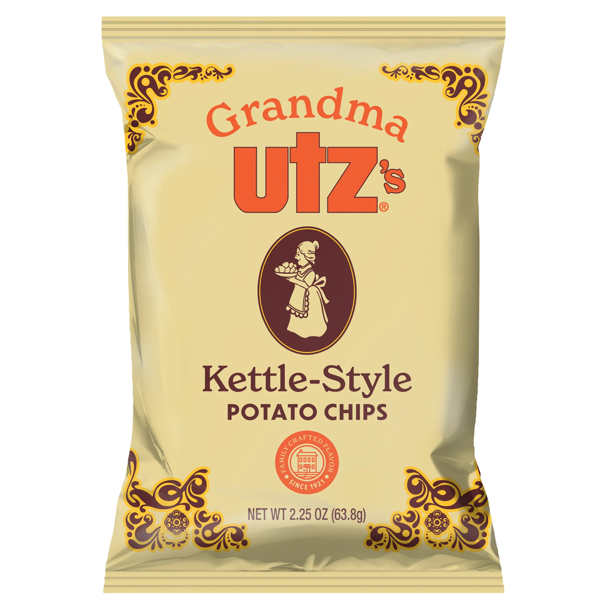 Utz Kettle Chips, 2.25 oz. Bag