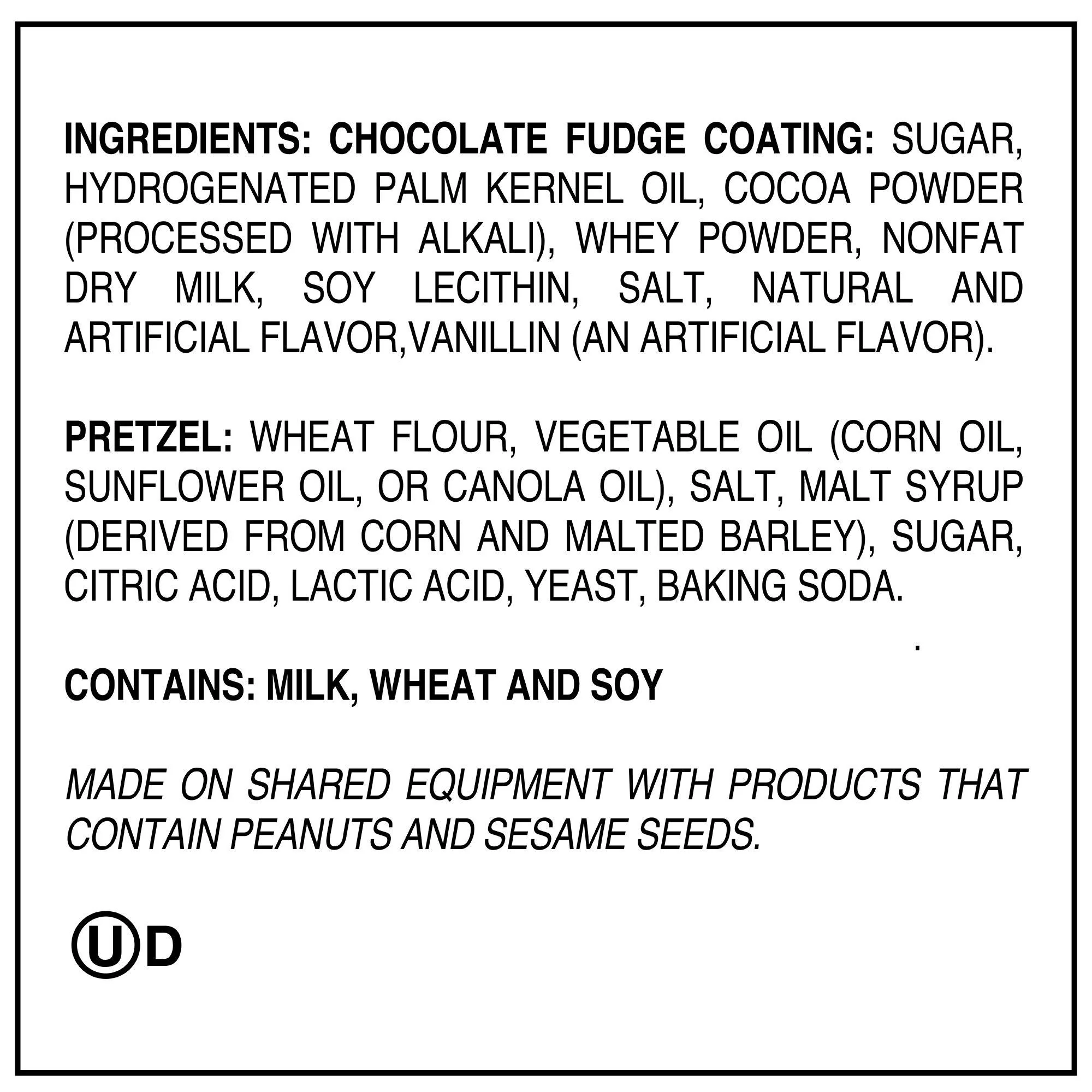 Utz Chocolate Fudge Covered Pretzel Daisies, 6 oz Bag - Image 4