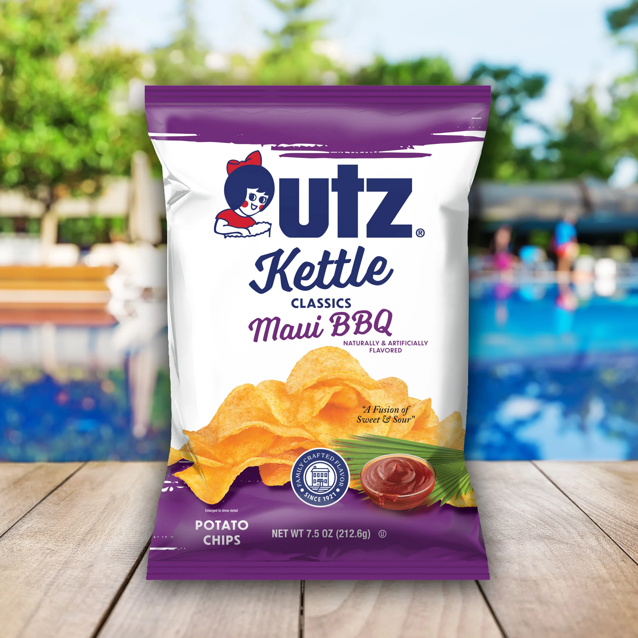 Utz Maui BBQ Kettle Chips - Image 3
