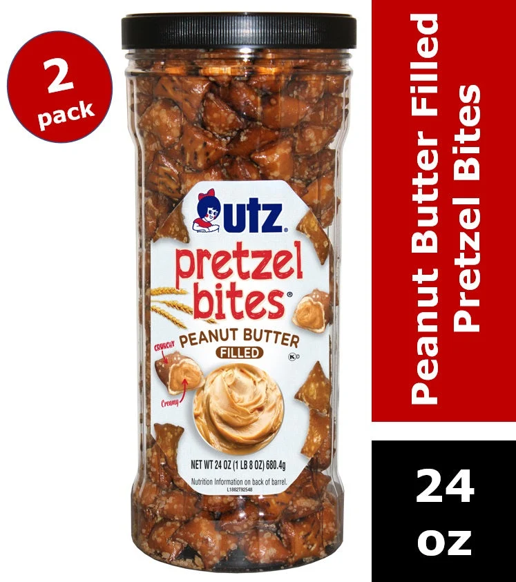 Utz Peanut Butter Pretzel Bites Barrel - Image 3