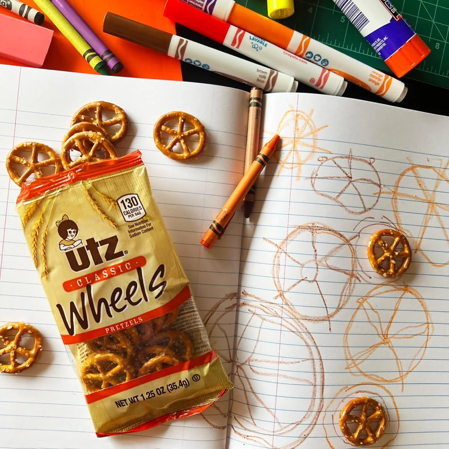 Utz Classic Wheels Pretzels - Image 2