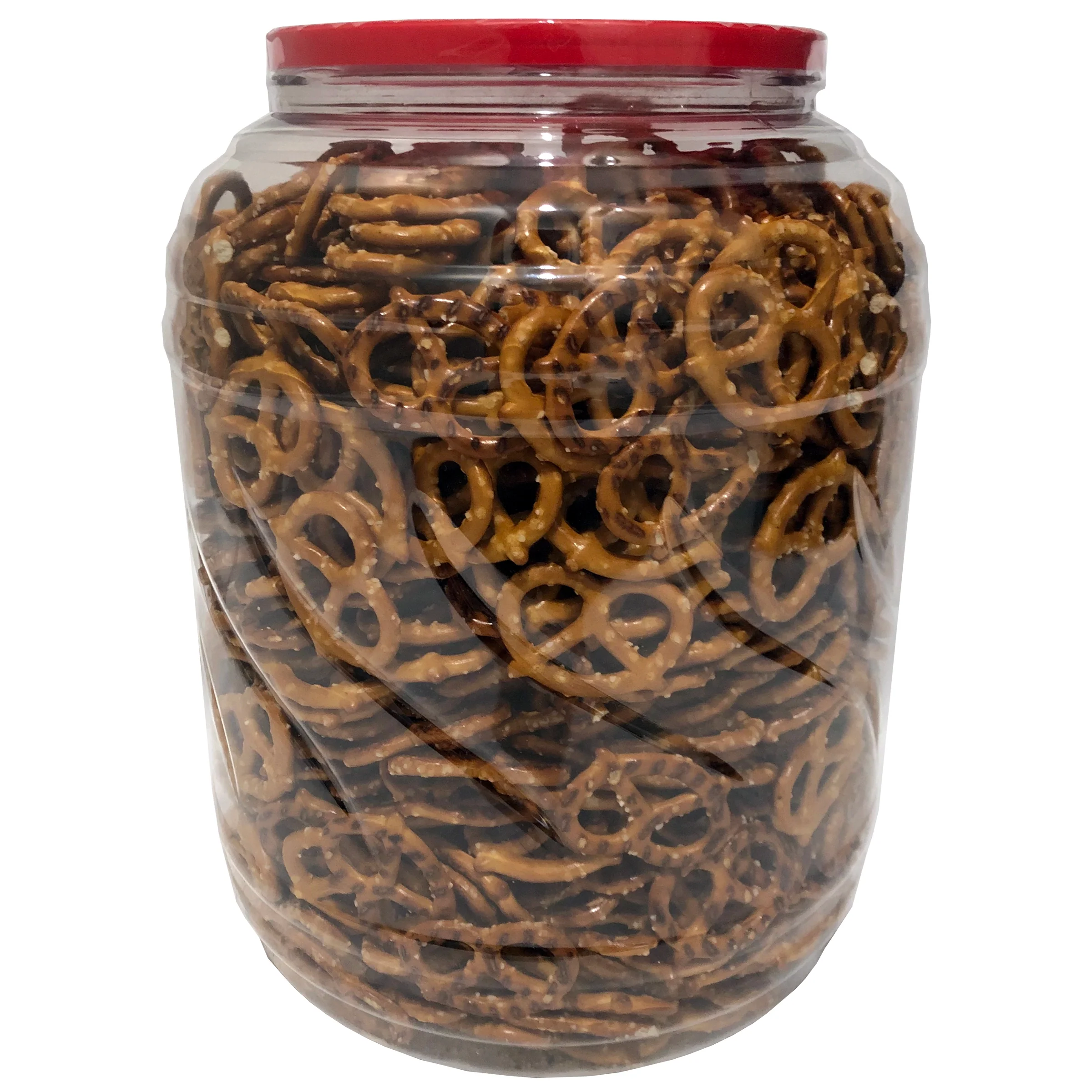 Utz Bite Size Mini Twist Pretzels, 60 oz Barrel - Image 4