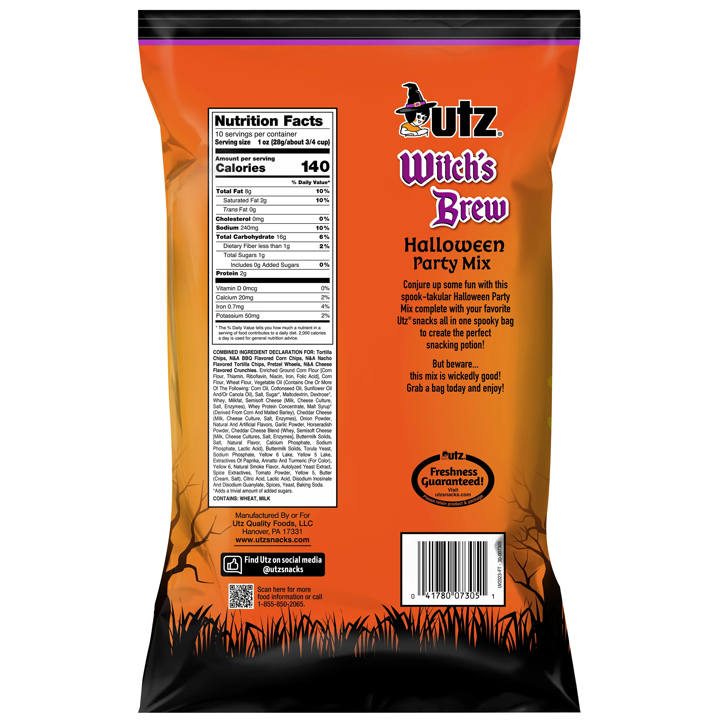 Utz Halloween Witches Brew Party Mix - Image 5