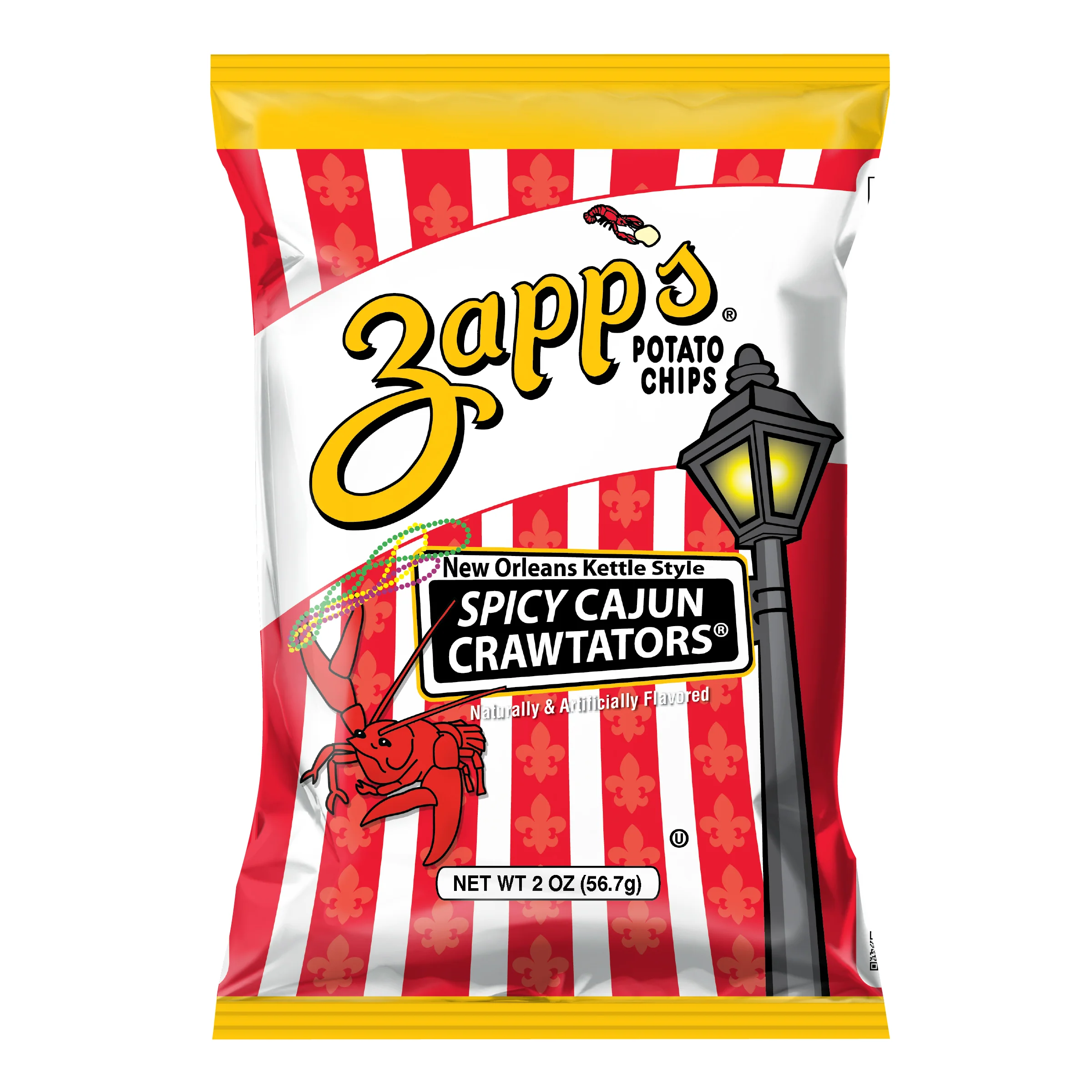 Zapp's Kettle Potato Chips Spicy Cajun Crawtators - Image 11