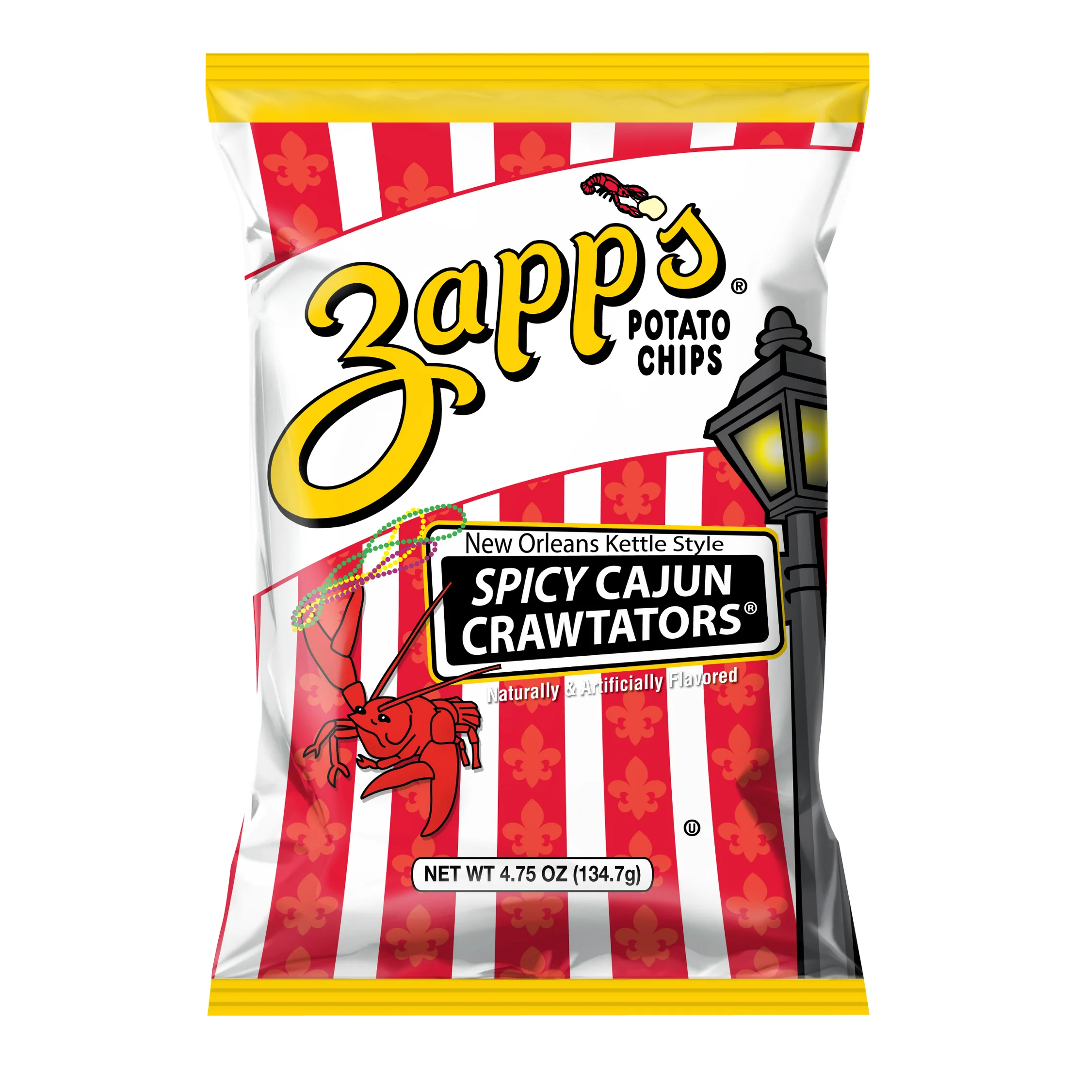 Zapp's Kettle Potato Chips Spicy Cajun Crawtators - Image 13