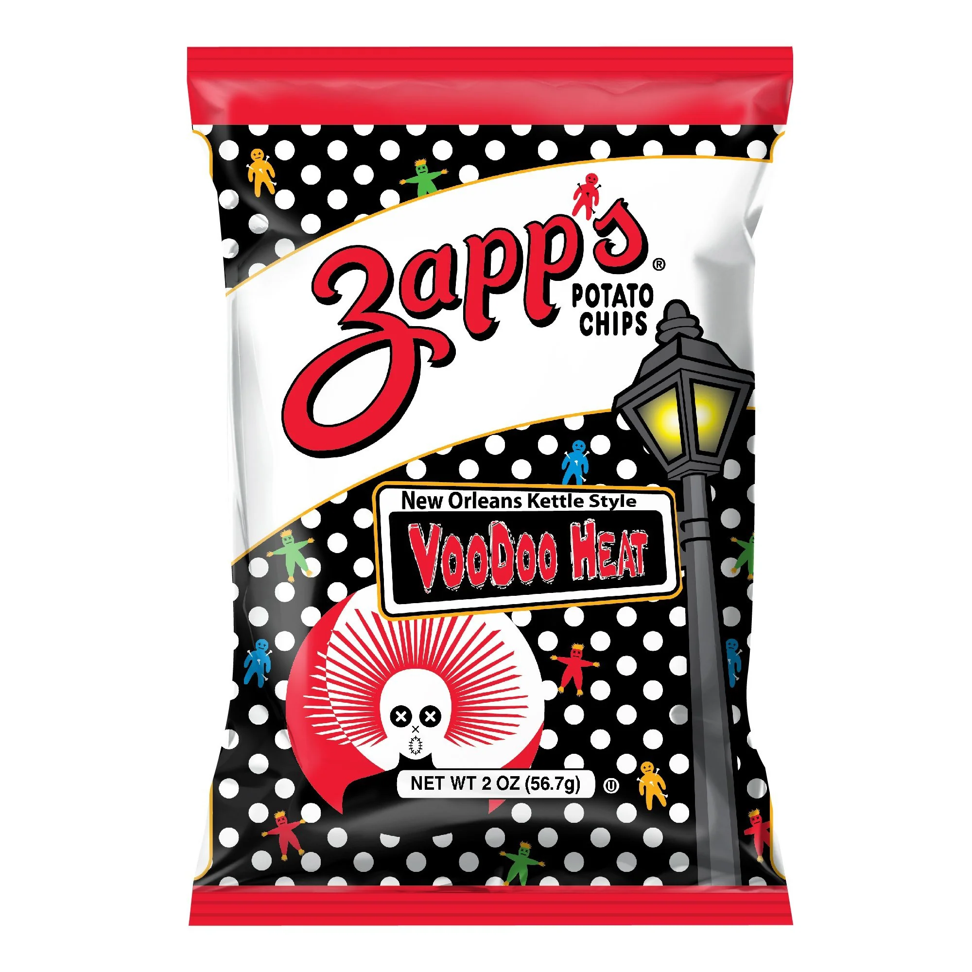 Zapp's Kettle Potato Chips Voodoo Heat 2 oz.